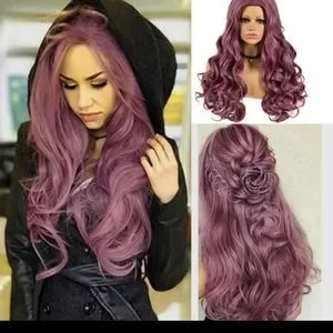 PURPLE LONG WIG NWOT Not Rated | Accessories | Purple Long Wig Nwot | Poshmark main image 2